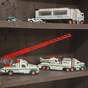 Hess Toy Truck and Rescue Set - Green and White